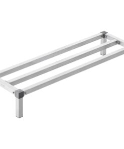 VEVOR Heavy-Duty Aluminum Storage Rack 122 x 36 x 20 cm (48” x 14” x 8”) with 454 kg (1000 lbs) Capacity for Kitchens