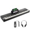 VEVOR 88 Key Fully Weighted Digital Piano with Dual Keyboard