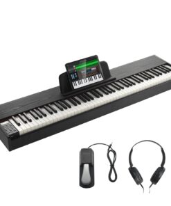 VEVOR 88-Key Fully Weighted Digital Piano with Dual Keyboard