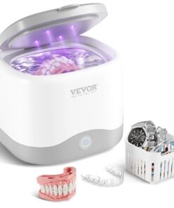 VEVOR Ultrasonic Denture and Retainer Cleaner with UV Sterilization