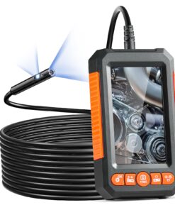 VEVOR Dual Lens Endoscope Camera with 8mm Waterproof Lens and 5m (16.4ft) Cable