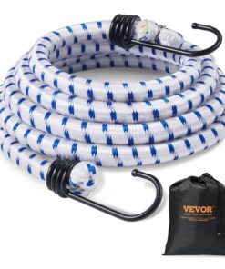 VEVOR 6 Pack Heavy Duty Bungee Cords with A3 Steel Hooks