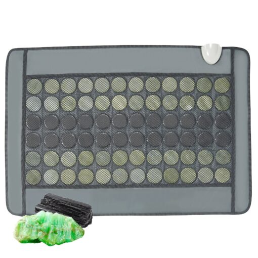 VEVOR Far Infrared Heating Pad with 48 Natural Jade 24 Tourmaline Stones