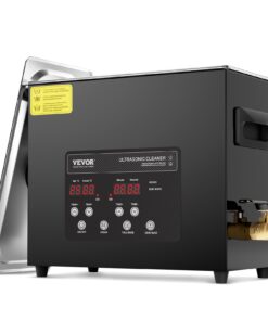VEVOR 6L ultraskaņas tīrītājs ar 180W taimeri un sildītāju