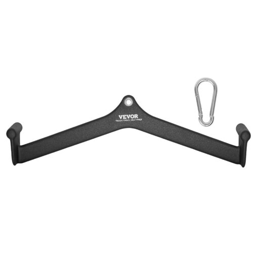 VEVOR Solid Steel LAT Pulldown Bar with Tricep Handle Attachment for Home Gym