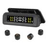 VEVOR Solar Powered RV Tire Pressure Monitoring System with 4 Sensors