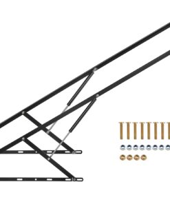 VEVOR DIY Wall Bed Lift Hardware - Durable Carbon Steel Support