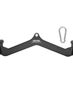 VEVOR Solid Steel LAT Pulldown Bar with Ergonomic Grip
