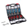 VEVOR 338 Piece Helicoil Thread Repair Kit with Metric  SAE Sizes M5 M12