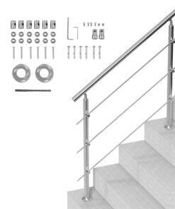 VEVOR Outdoor Stair Handrail