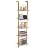 VEVOR Industrial Wall Mount Metal Pipe Shelf