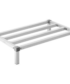 VEVOR Heavy-Duty Aluminum Dunnage Rack 91cm x 51cm x 20cm Storage Rack