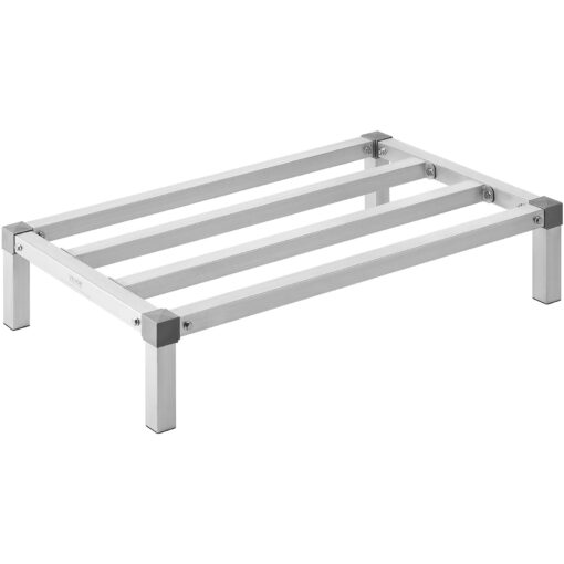 VEVOR Heavy Duty Aluminum Dunnage Rack 91cm x 51cm x 20cm Storage Rack