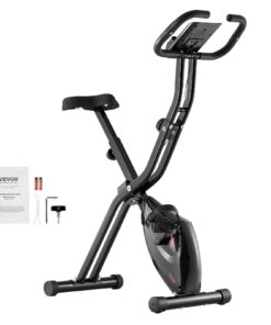 VEVOR 3-in-1 Folding Exercise Bike with Adjustable Magnetic Resistance