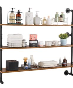 VEVOR Industrial Wall-Mount Pipe Shelf