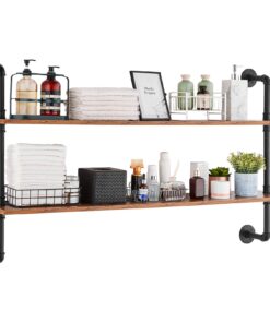 VEVOR Industrial Wall-Mount Pipe Shelf