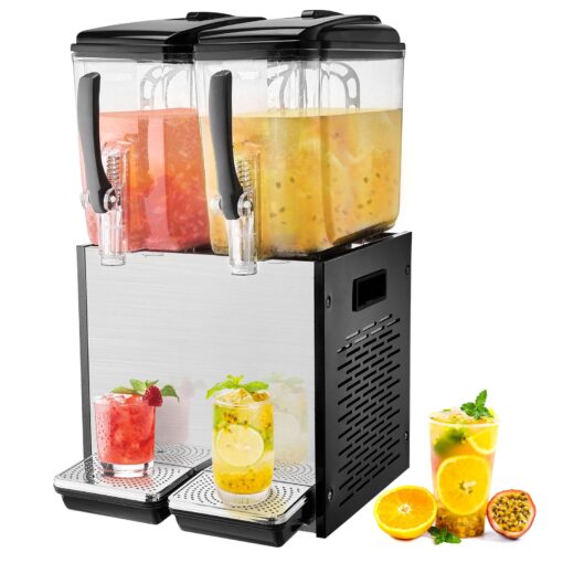 VEVOR Commercial Dual Tank Beverage Dispenser