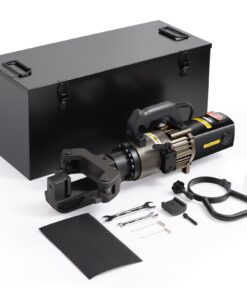 VEVOR 2000W Electric Hydraulic Rebar Bender for 20-32mm (0.79-1.26 Inch) Rebar with Adjustable Bending Angles