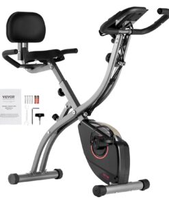 VEVOR 3-in-1 Folding Exercise Bike with Magnetic Resistance