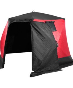 VEVOR Insulated Pop-Up Ice Fishing Tent for 6-8 People