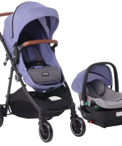VEVOR Baby Stroller Travel System with Car Seat and Playard