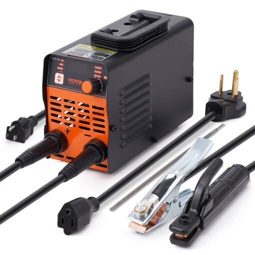 VEVOR 220V 120A ARC Stick Welder 2 in 1 Lift TIG Welding Machine with Hot Start and Anti Stick Technology