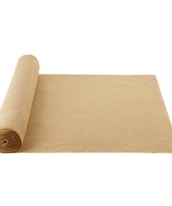 VEVOR Natural Hemp Burlap Fabric Roll 1016 mm x 45.7 m for Crafts