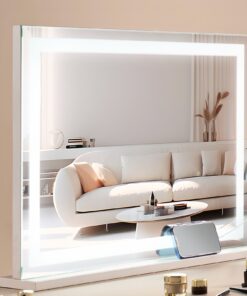 VEVOR Lighted Makeup Mirror with Bluetooth and USB