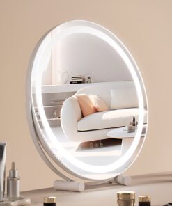VEVOR 50 cm (20 inch) LED Vanity Mirror with Lights and 5X Magnifying Mirror