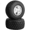 VEVOR 10x45 5 Go Kart Front Wheels and Rain Tires Set