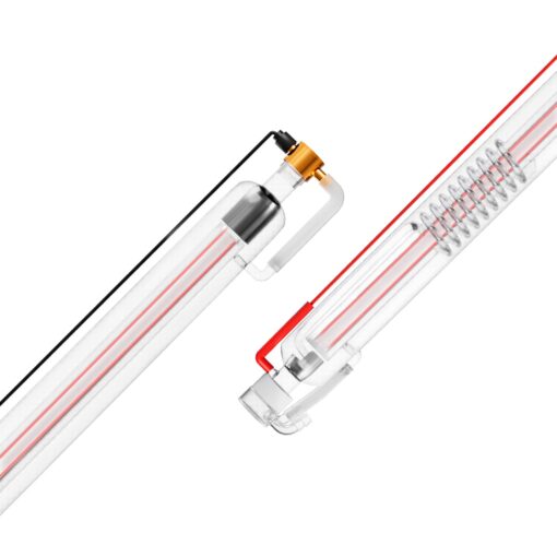 VEVOR 60W CO2 Laser Tube 1250 mm 492 in Borosilicate Glass for Engraving and Cutting