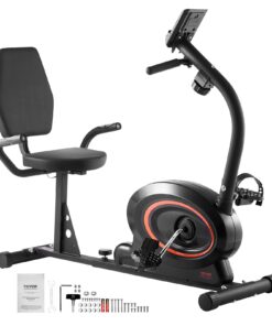 VEVOR Magnetic Recumbent Exercise Bike with 8-Level Resistance