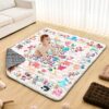 VEVOR Large Baby Play Mat 59x71 Inches  15x18 M