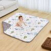 VEVOR mīksts bērnu rotaļu paklājiņš 127x127m 50x50 collas Neslīdošs