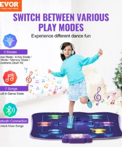 Non-Slip Electronic Play Mat with 5 Game Modes