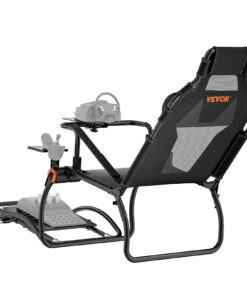 VEVOR Adjustable Racing Wheel Stand and Seat for Logitech G923/G920/G29
