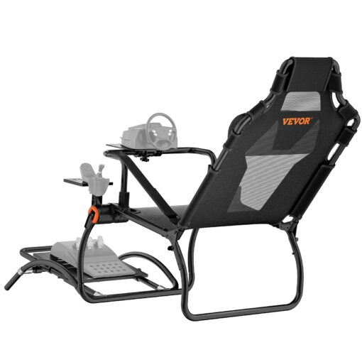 VEVOR Adjustable Racing Wheel Stand and Seat for Logitech G923G920G29