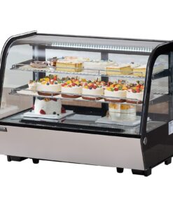 VEVOR Countertop Refrigerated Display Case with LED Lighting