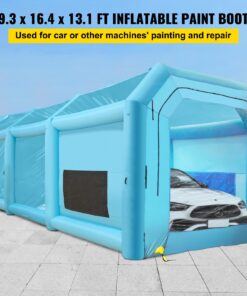 12x5x4m (39.4x16.4x13.1ft) automašīnu krāsošanai