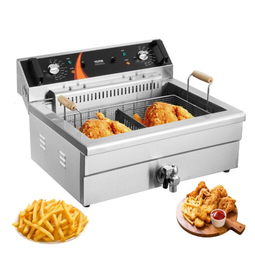 VEVOR 3000W Commercial Electric Deep Fryer