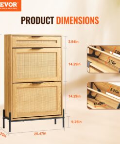 Vietu taupošs apavu organizators