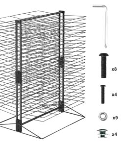 VEVOR Art Drying Rack with 50 Removable Shelves