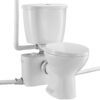 VEVOR 700W Macerating Toilet System with Upflush Pump for Basement