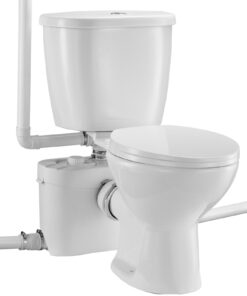 VEVOR 700W Macerating Toilet System with Upflush Pump for Basement