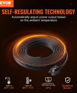 16.4W/m for Freeze Protection