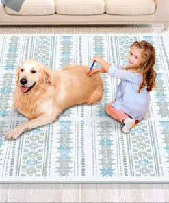 VEVOR Kids Foam Puzzle Playmat 6 Interlocking EVA Tiles - 1.27 cm (0.5 in) Thick