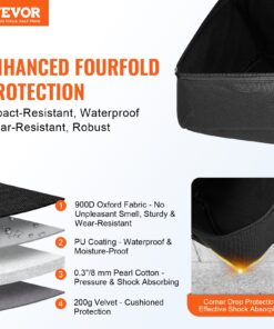 104 cm (40,9 collas) - ietver noņemamus sadalītājus un vairāku kabatu nodalījumu