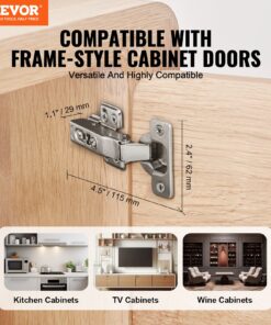 100° atvēršanas leņķis