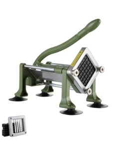 VEVOR Nerūsējošā Tērauda Frī Kartupeļu Griežamais ar 1,27 cm (1/2 collas) Asmeni Dārzeņiem un Kartupeļiem