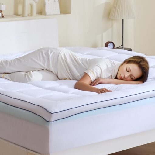 VEVOR King Mattress Topper with 1016 mm 4 inch Premium Memory Foam and Cooling Gel Technology